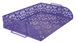Лоток для бумаг горизонтальный, BAROCCO, металлический, фиолетовый BM.6253-07 фото